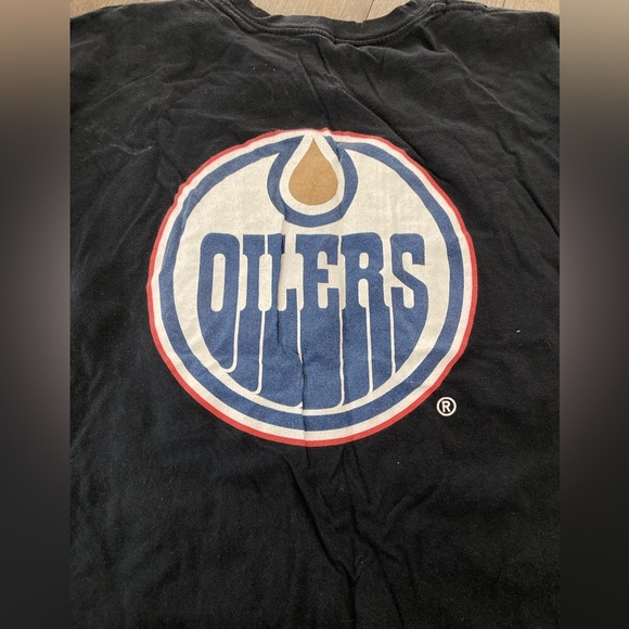 Vintage molson Canadian oilers tee size L/XL - Picture 2 of 4